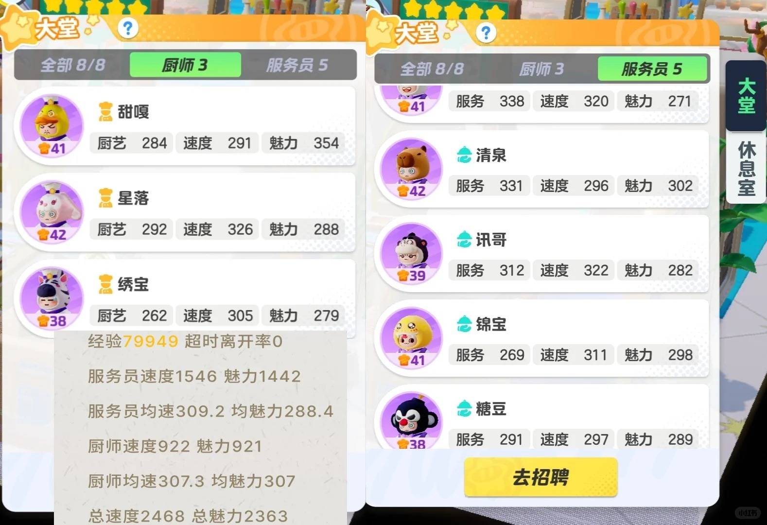级布局攻略：员工菜单及8w收益摆法不朽情缘游戏入口元梦之星餐厅42(图3)